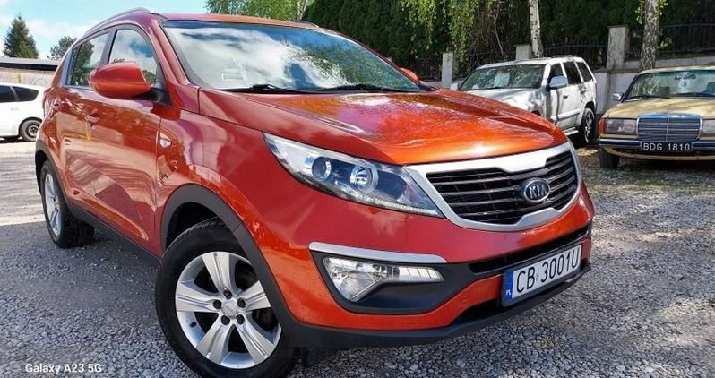 Kia Sportage cena 34800 przebieg: 260000, rok produkcji 2011 z Oborniki małe 79